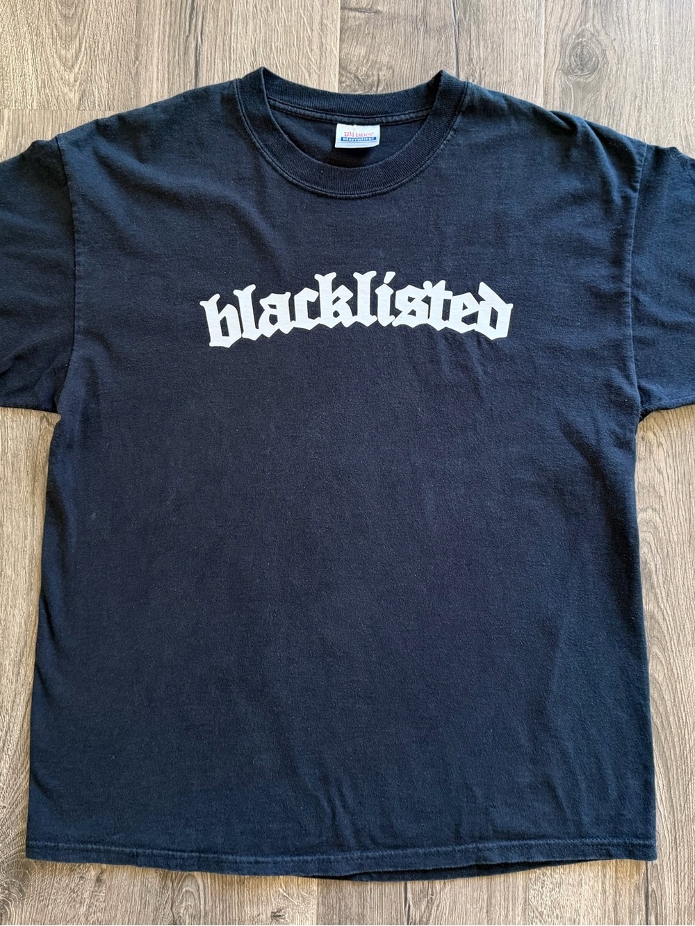 Blacklisted shirt. 2003.